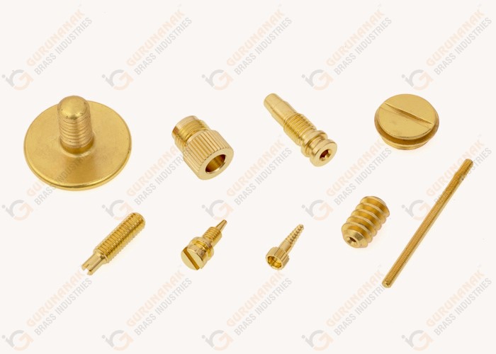 brass turned components